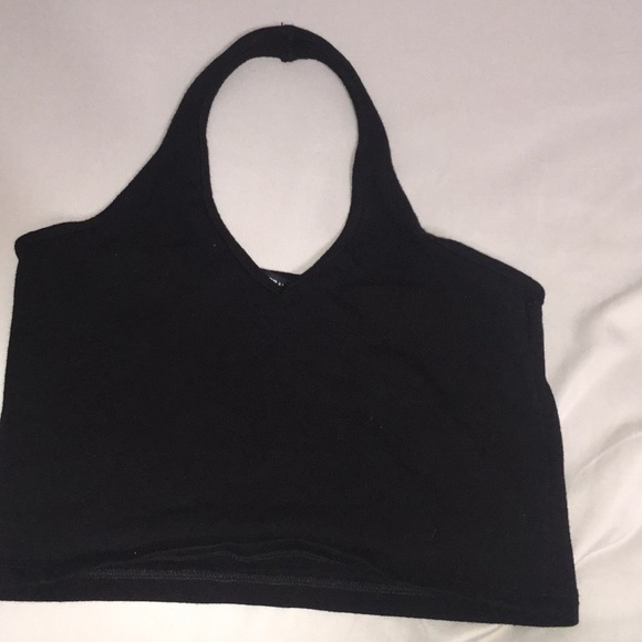 Brandy Melville Tops - Black Brandy Melville Halter Top